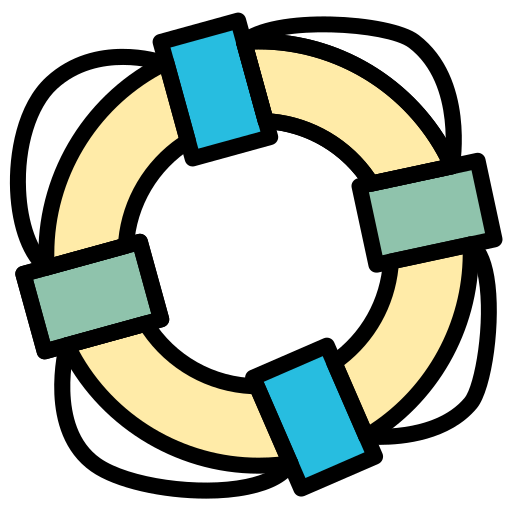 Спасательный круг Generic color lineal-color иконка