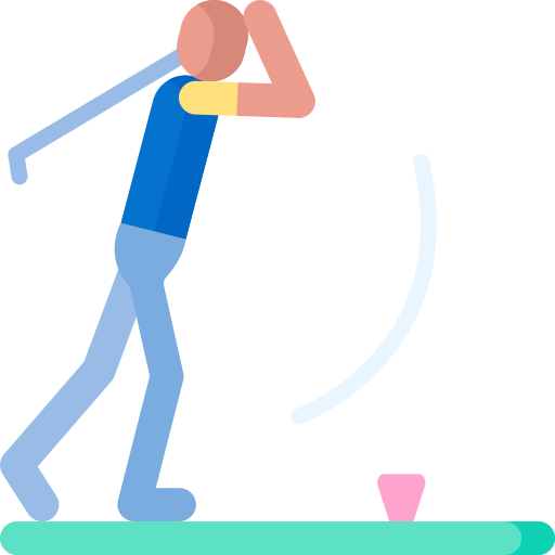 ゴルフ選手 Special Flat icon