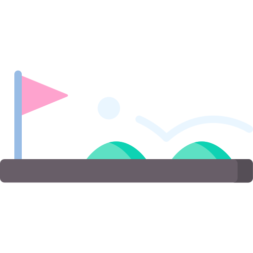 mini golf Special Flat icono