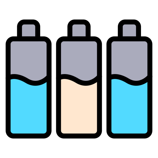 bottiglia d'inchiostro Generic color lineal-color icona