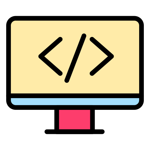 Coding Generic color lineal-color icon