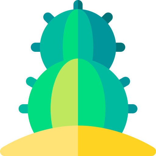 cactus Basic Rounded Flat icono