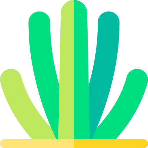 kaktus fajkowy organowy Basic Rounded Flat ikona