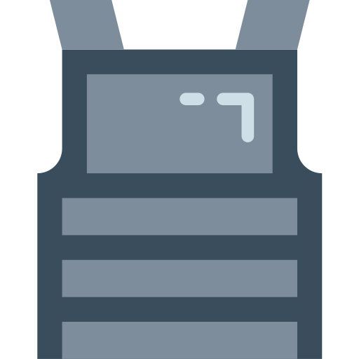 Bulletproof Smalllikeart Flat icon