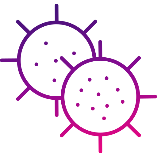 virus Generic gradient outline icona