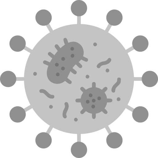 Bacteria Generic color fill icon