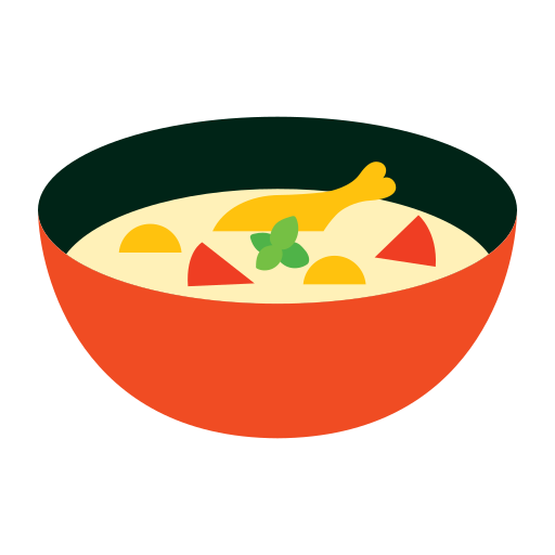 Chicken soup Generic color fill icon