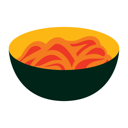 kimchi Generic color fill ikona