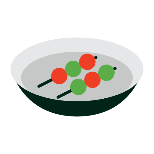 사테 Generic color fill icon