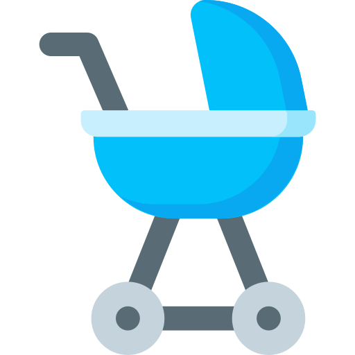 Pushchair Special Flat icon