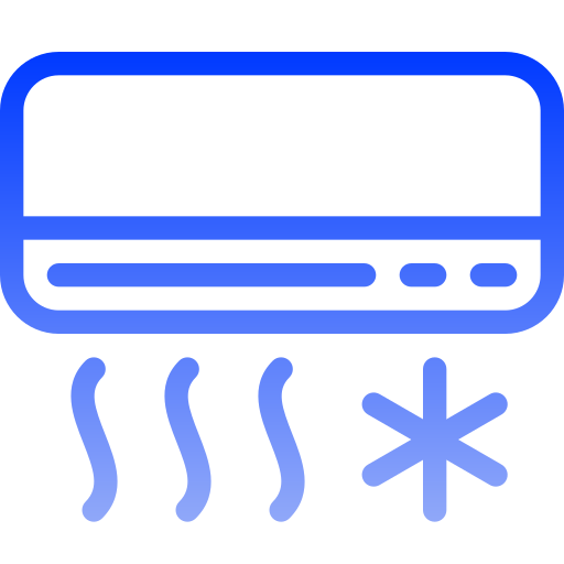 Air conditioner Generic gradient outline icon