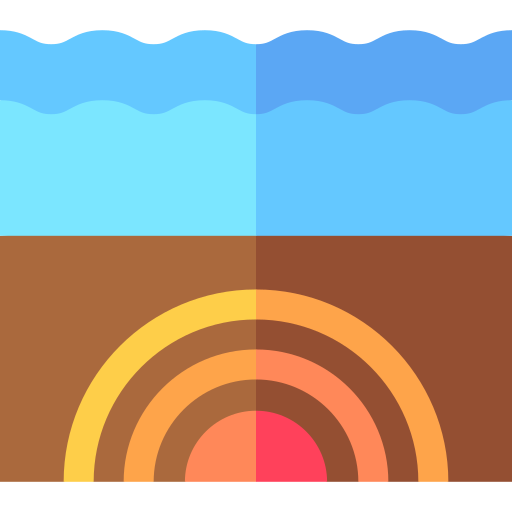 terremoto Basic Straight Flat icono