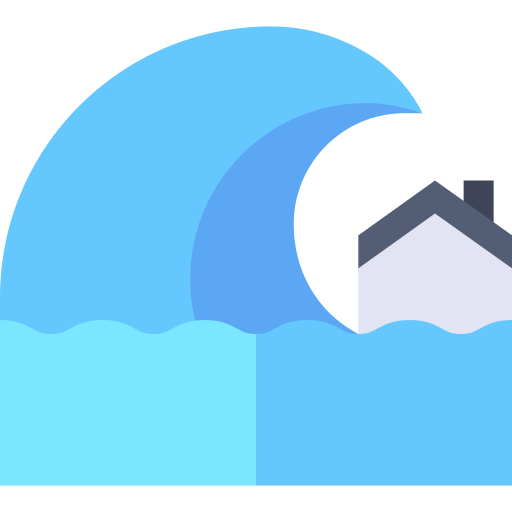tsunami Basic Straight Flat icon