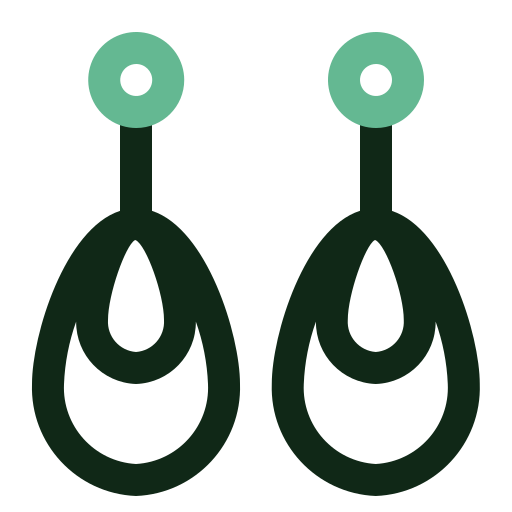 Earrings Generic color outline icon