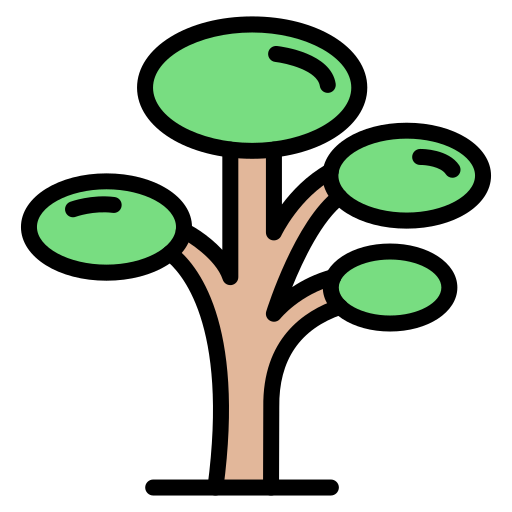 Деревья Generic color lineal-color иконка