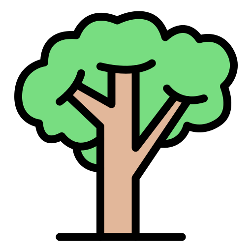 Trees Generic color lineal-color icon
