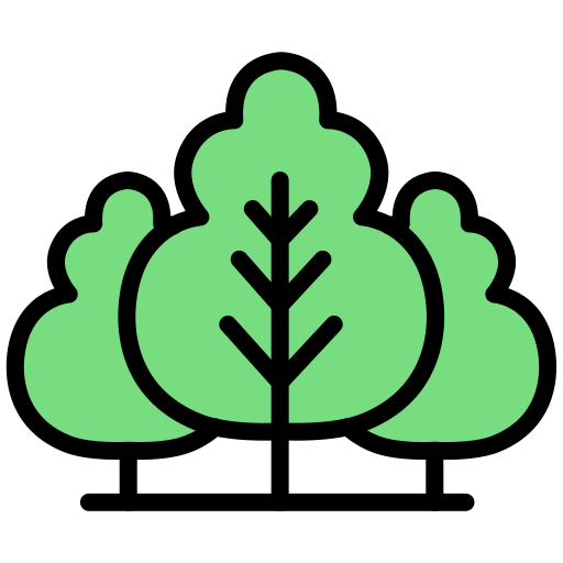 bomen Generic color lineal-color icoon