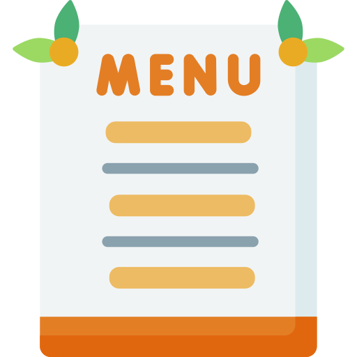 menu Special Flat icoon