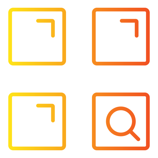 범주 Generic gradient outline icon