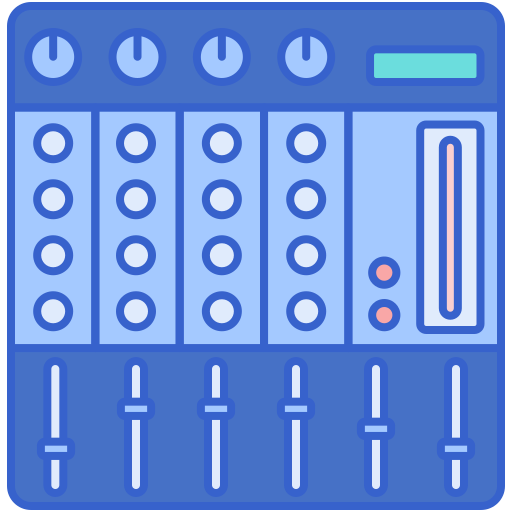 Mixer Generic color lineal-color icon