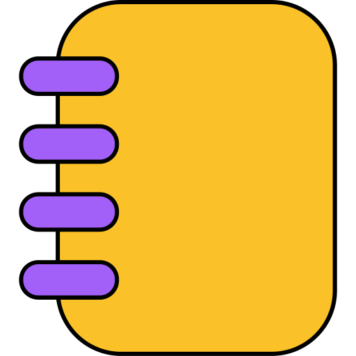 Notepad Generic color lineal-color icon