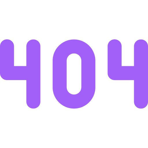 오류 404 Generic color fill icon