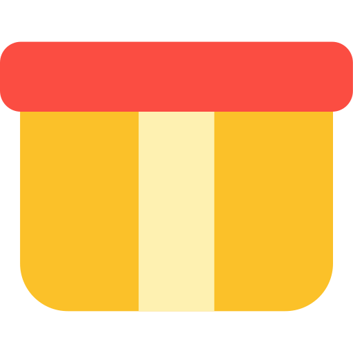 geschenkbox Generic color fill icon