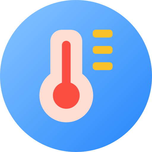 Temperature Generic color fill icon