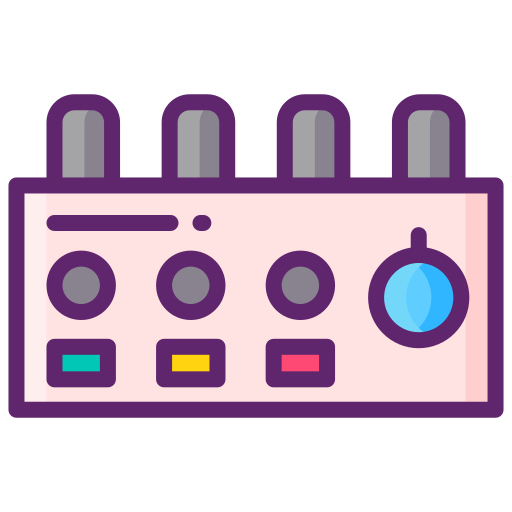 増幅器 Generic color lineal-color icon