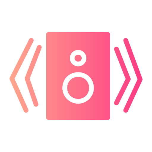 拡声器 Generic gradient fill icon
