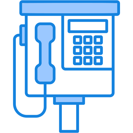 telefono pubblico Generic color lineal-color icona