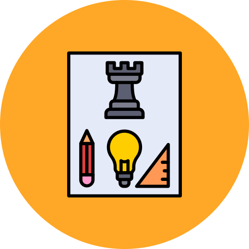 Strategy Generic color lineal-color icon