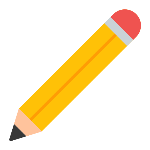 ołówek Generic color fill ikona