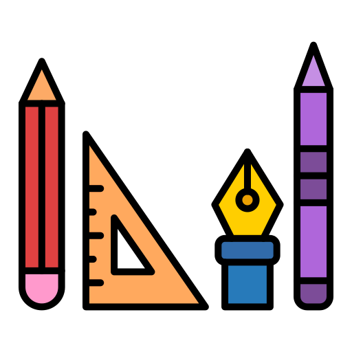 Инструменты проектирования Generic color lineal-color иконка