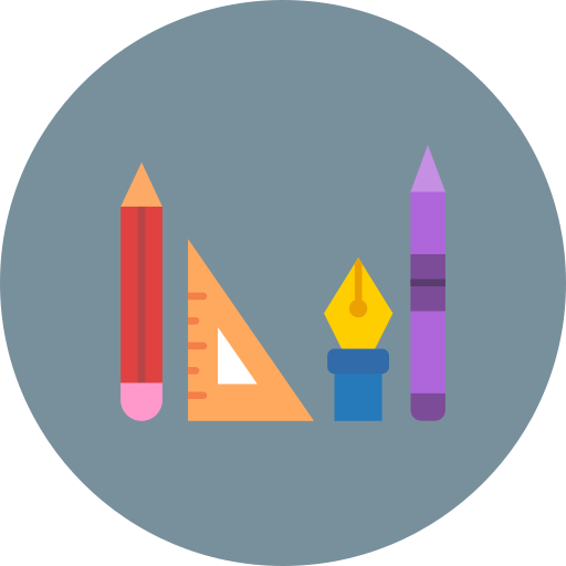 Design tools Generic color fill icon