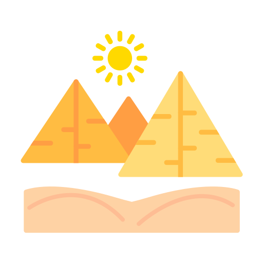 piramides Generic color fill icoon