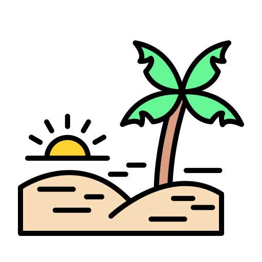 palme Generic color lineal-color icon