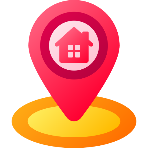 Home address Generic gradient fill icon