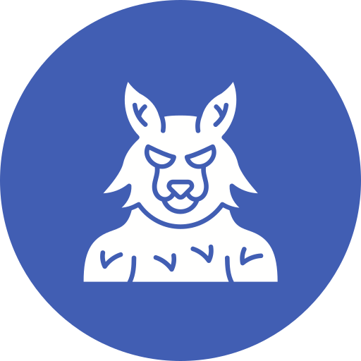 Werewolf Generic color fill icon