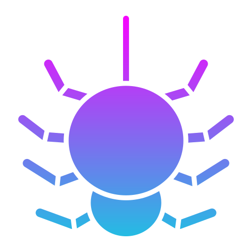 pająk Generic gradient fill ikona