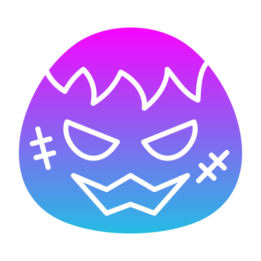 monster Generic gradient fill icoon