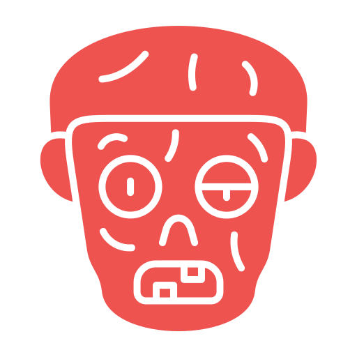 zombi Generic color fill icono