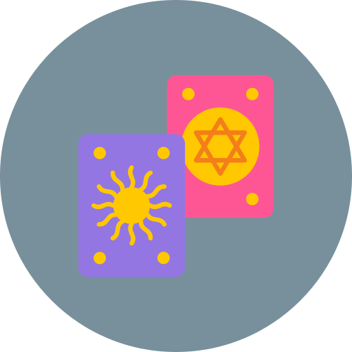 Tarot Generic color fill icon