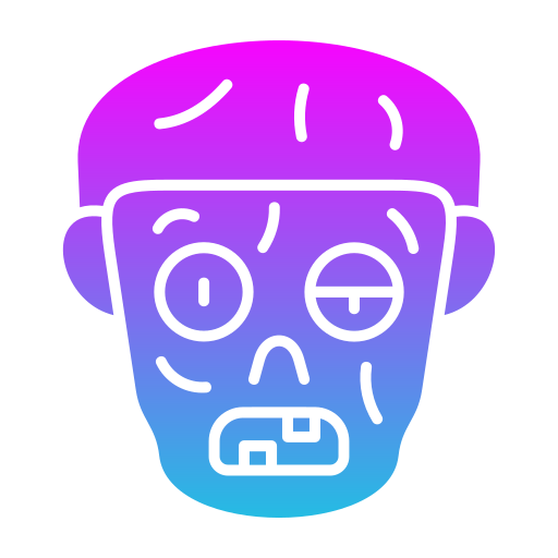 Zombie Generic gradient fill icon