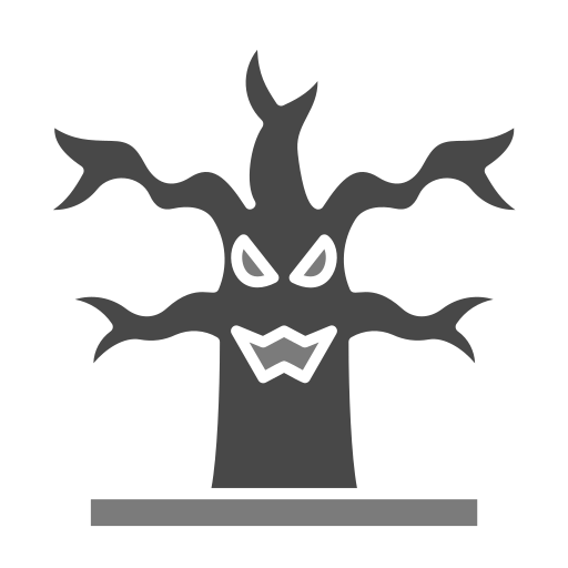 Halloween tree Generic color fill icon