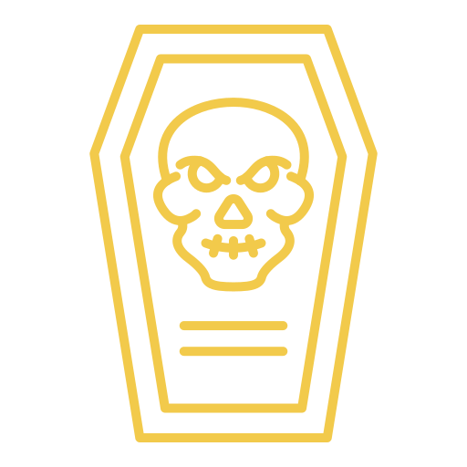 Coffin Generic color outline icon