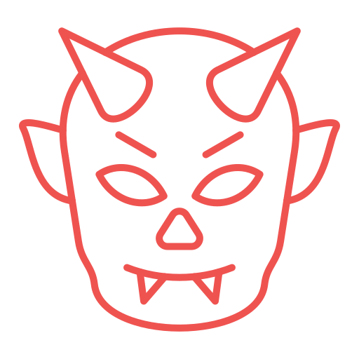 demone Generic color outline icona