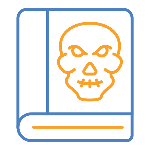 Halloween book Generic color outline icon