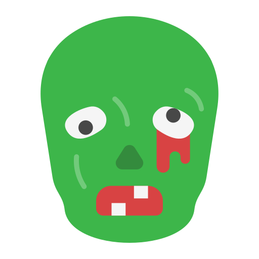 zombi Generic color fill Icône