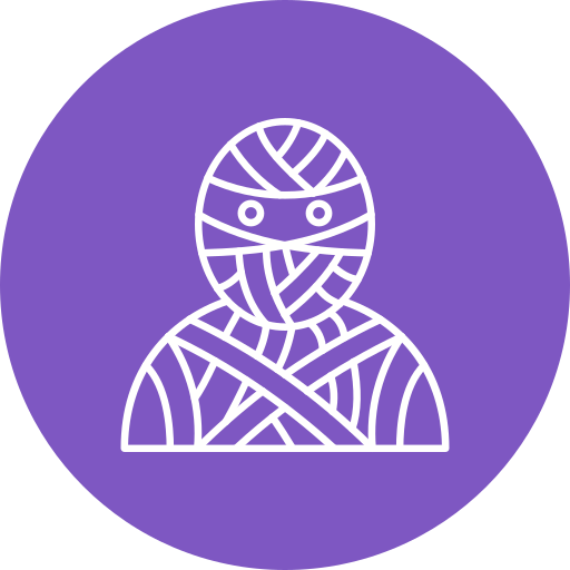 momia Generic color fill icono